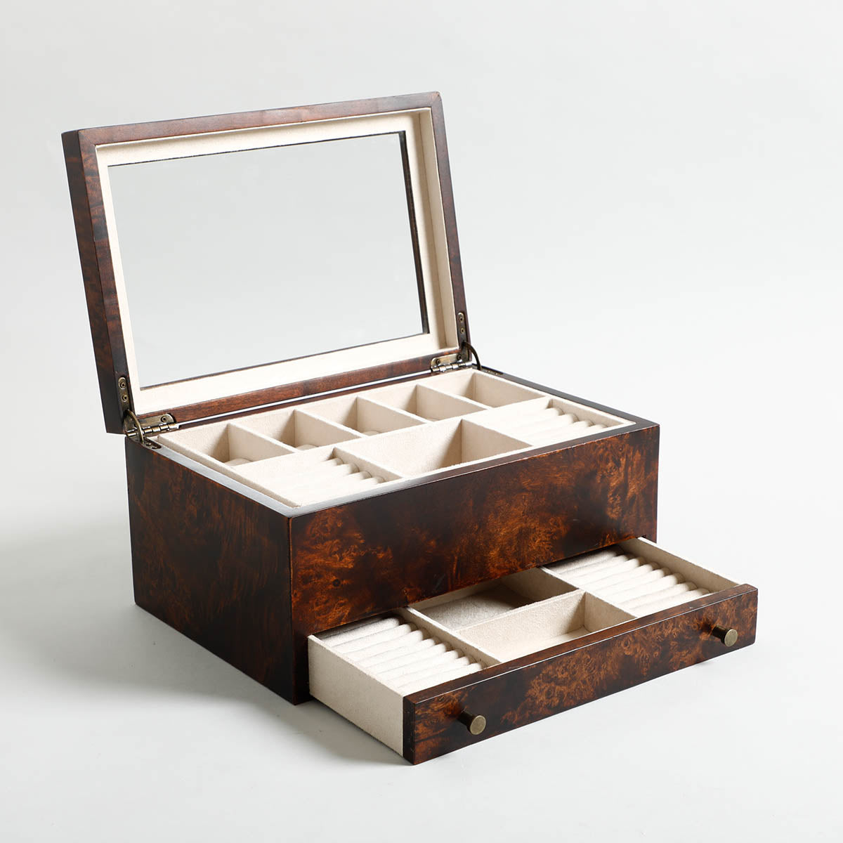 Brown Wooden Jewellery Full Set Box at Rs 520/piece in Kolkata