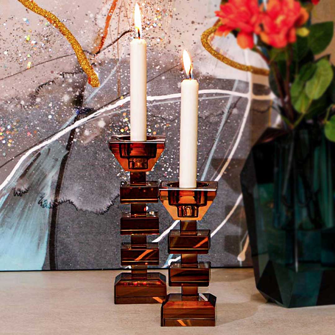 Amber deals candle holder