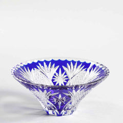 Julian Hand-Cut Crystal Bowl 8"