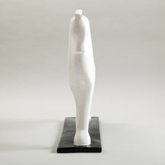 Lewis Horse Sculpture White