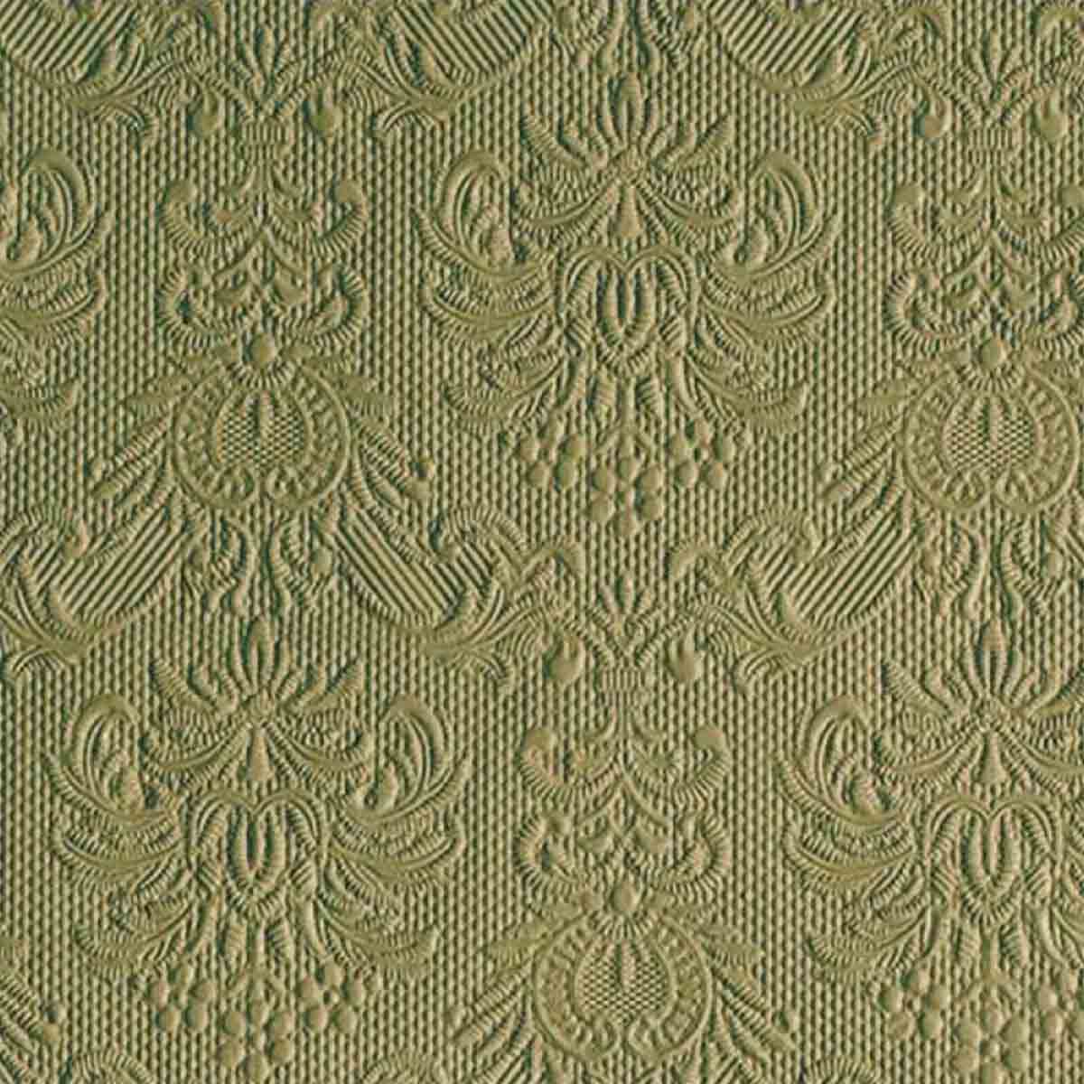 Napkin Green Leaf Set of 15