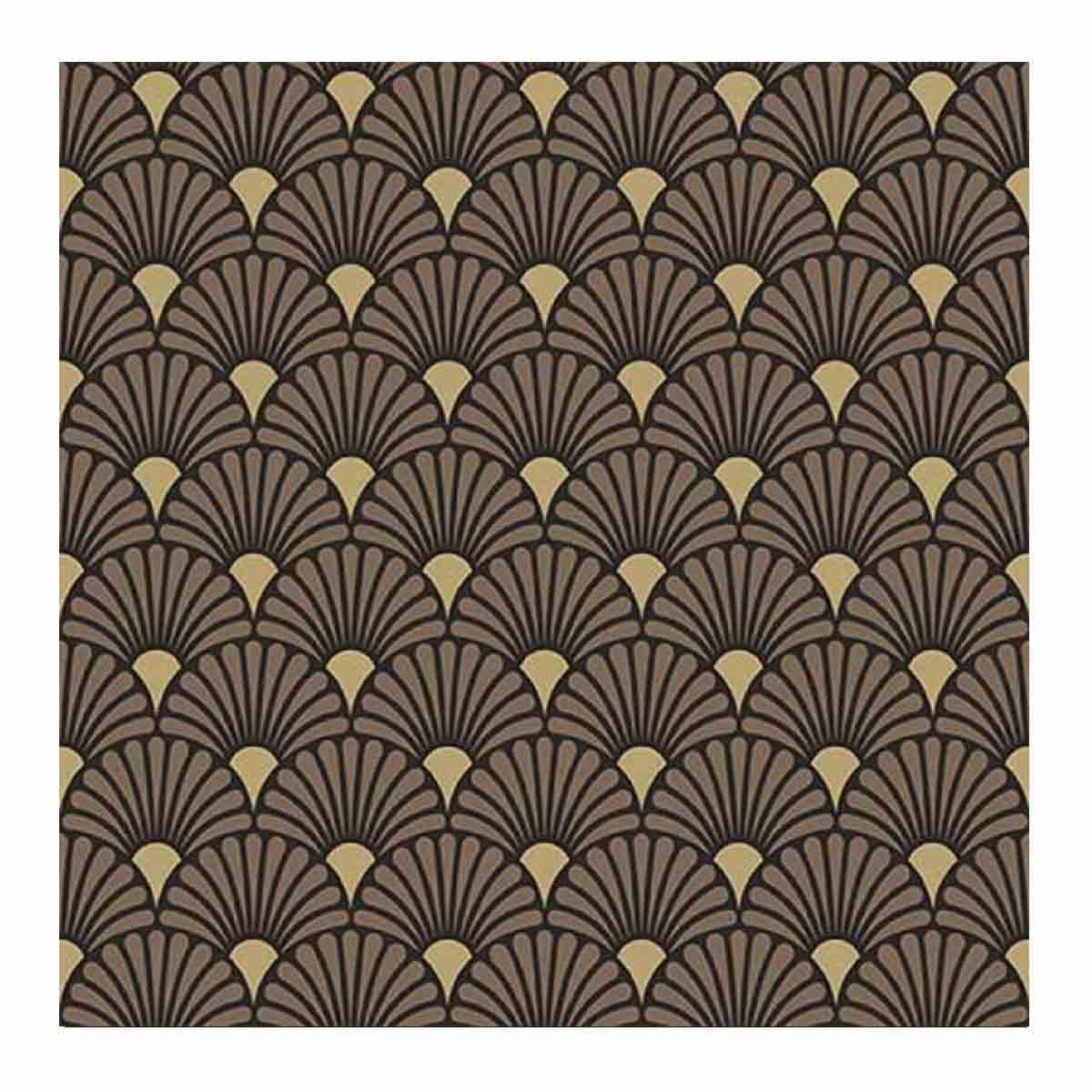 Cocktail Napkin Art deco black/gold Set of 20