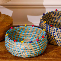Maasai Storage Basket - Medium