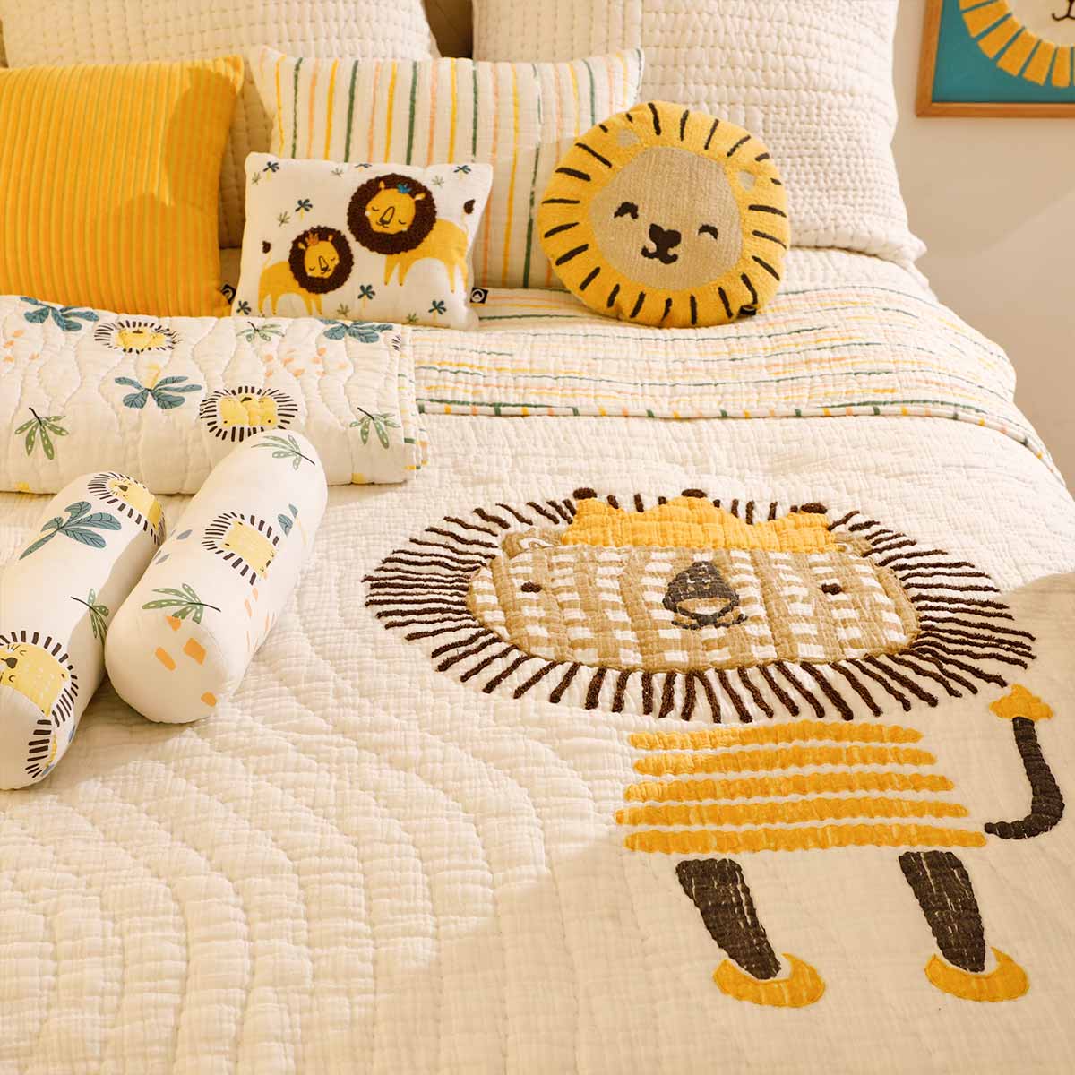 Simba Large Quilt and Cushion Cover SET