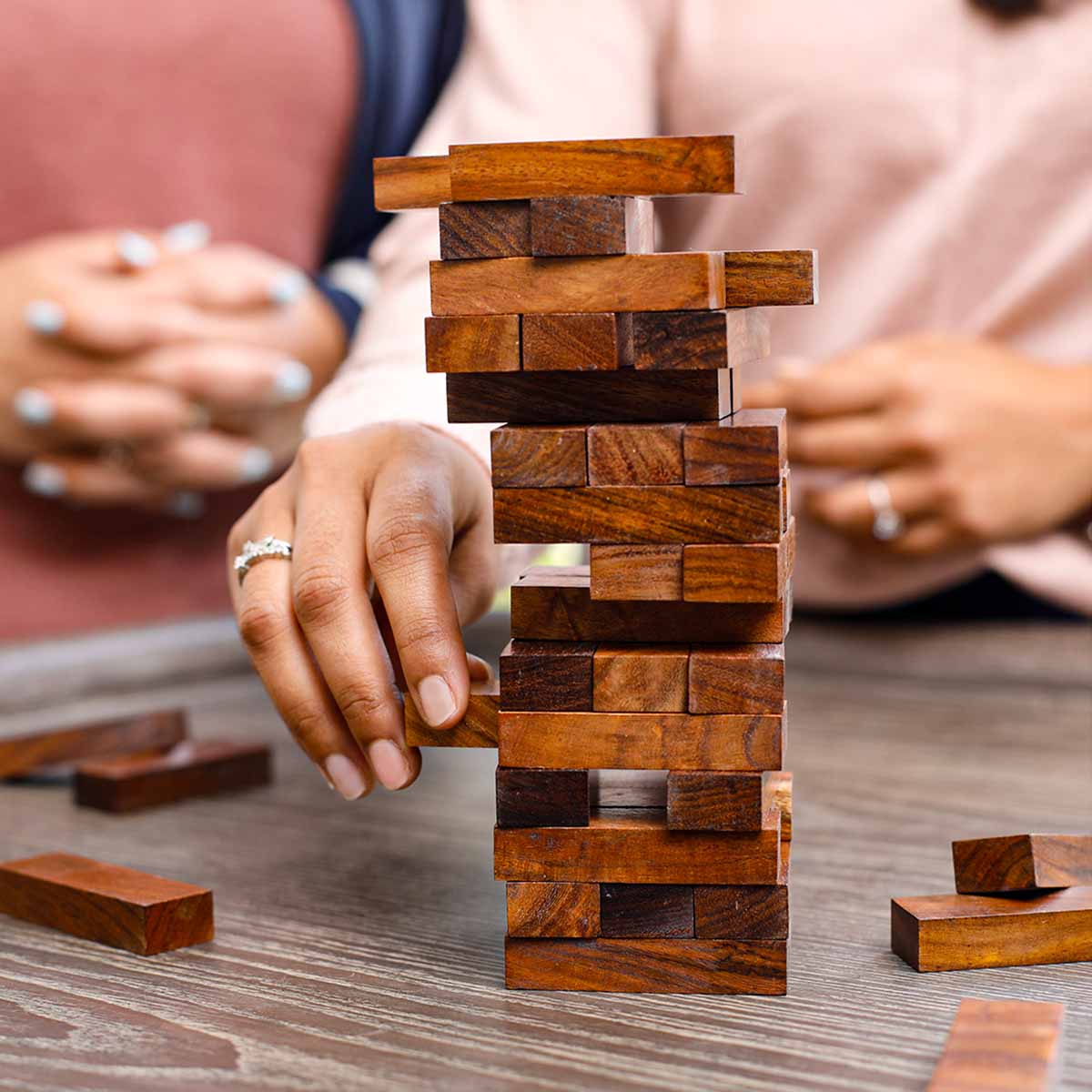 Wooden Jenga Game