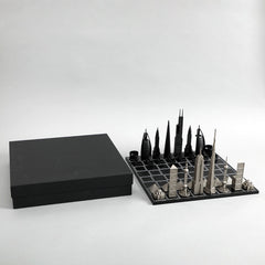 World Icons Edition Skyline Chess Set