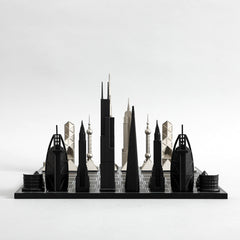 World Icons Edition Skyline Chess Set