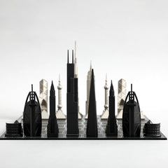 World Icons Edition Skyline Chess Set