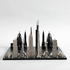 World Icons Edition Skyline Chess Set