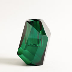 Glen Green Crystal Vase