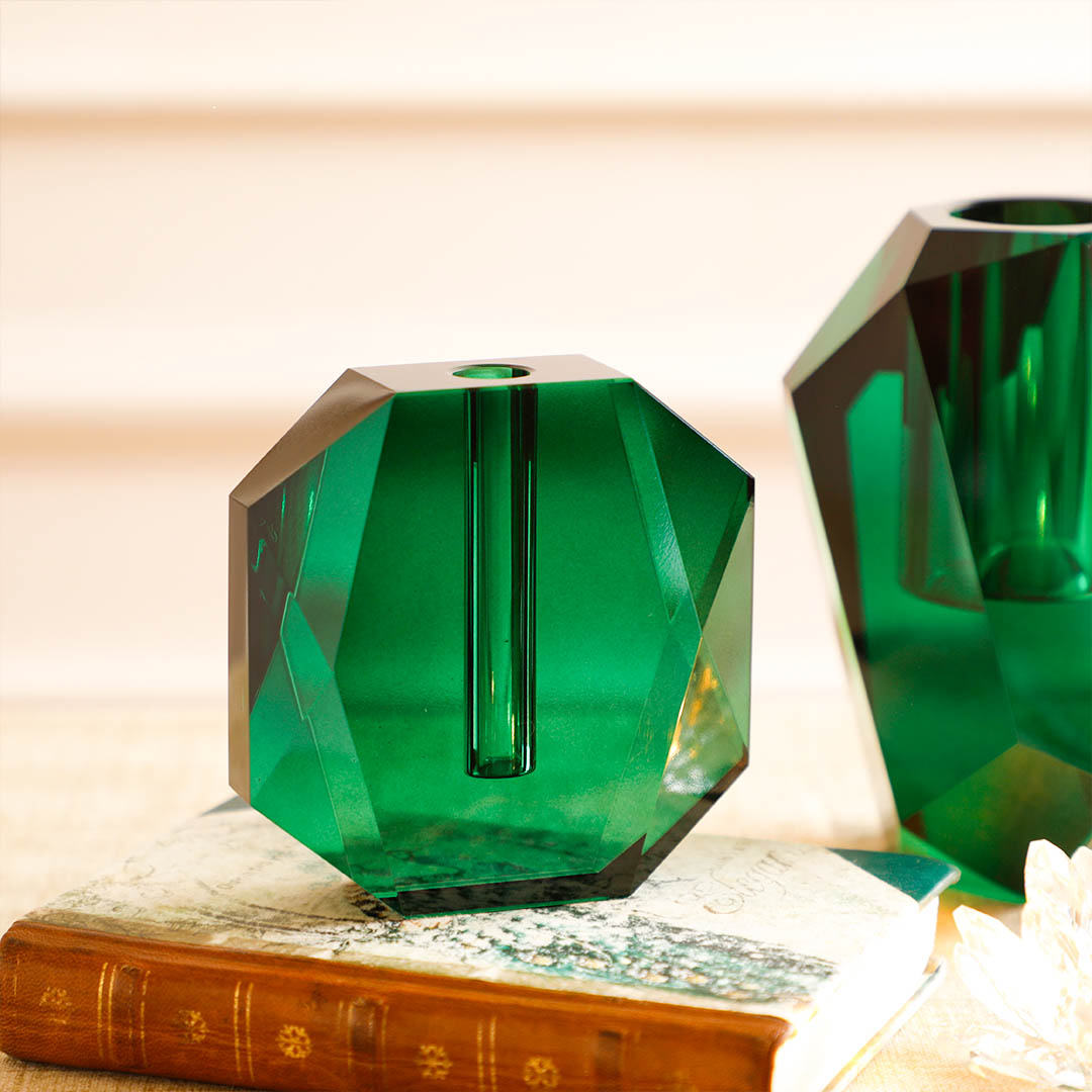 Midori Crystal Vase