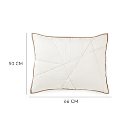 Arwen Light Beige Quilt With Sham Set