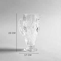 Dupio Crystal Carafe With 4 Glasses Set