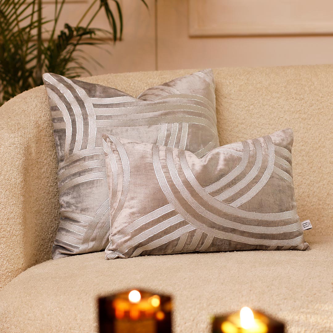 Savana Embroided Cushion Cover