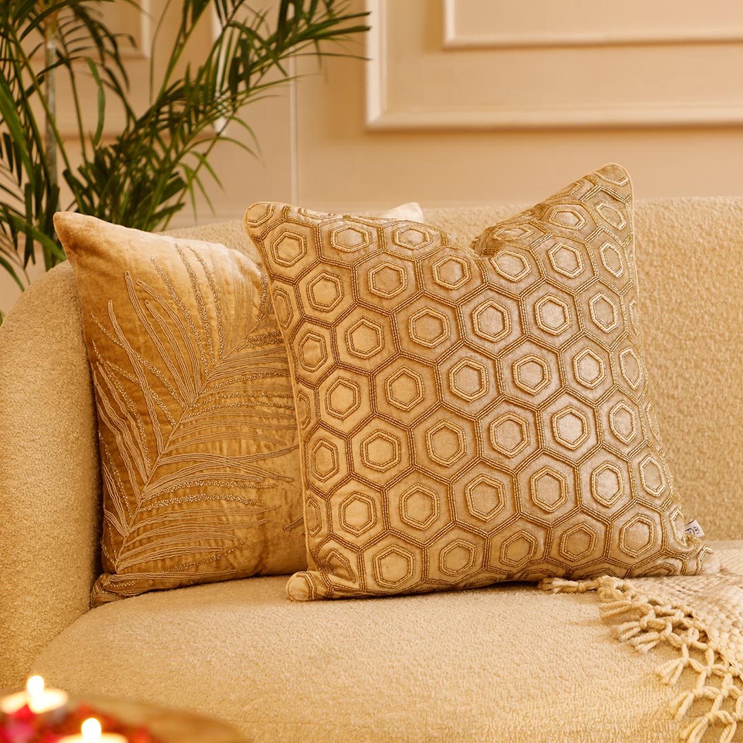 Eliana Embroided Cushion Cover