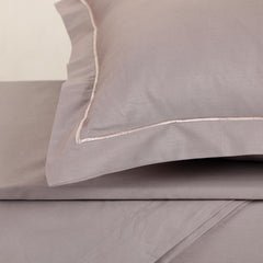 Nixie Embroided Cotton Bedhseet