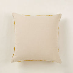 Ayleen Embroidered Yellow Cushion Cover