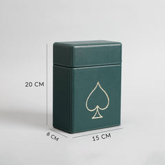 Ayami Green Playing Card Box With 2 Set Cards