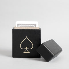 Ayami Black Playing Card Box With 2 Set Cards