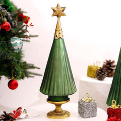 Star Christmas Glass Decorative Tree Big