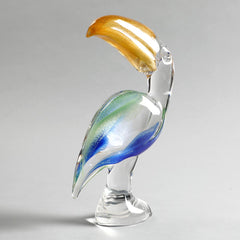 Toco Toucan Bird Crystal Décor Object Small