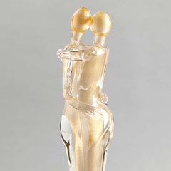 Lovers Gold Crystal Décor Object