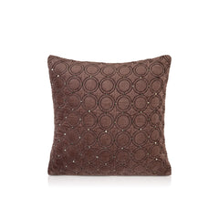 Meridian Cushion Espresso Circle