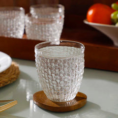 Calcite Drinking Glasses S/4 Clear