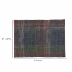 Chilewich Plaid Table Mat Multi-Color