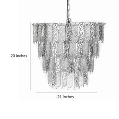 Faro Classic Silver Chandelier