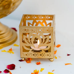 Rishik Lotus Candle Holder