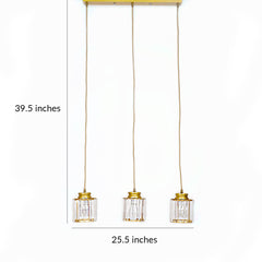 Renne 3 Step Hanging Lamps