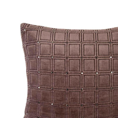 Meridian 26 x 26 Inch Espresso Cushion Cover