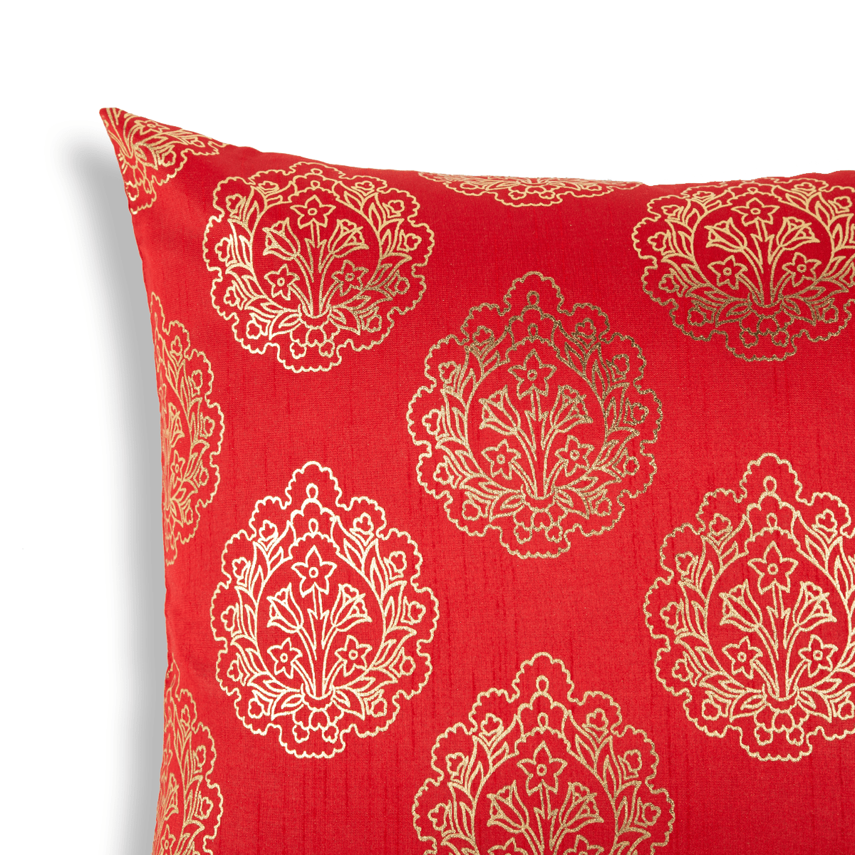 Asia 20 In X 20 In Maroon Cushion Cover - Home4u