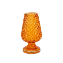 Kamil Tall Candle Holder Amber