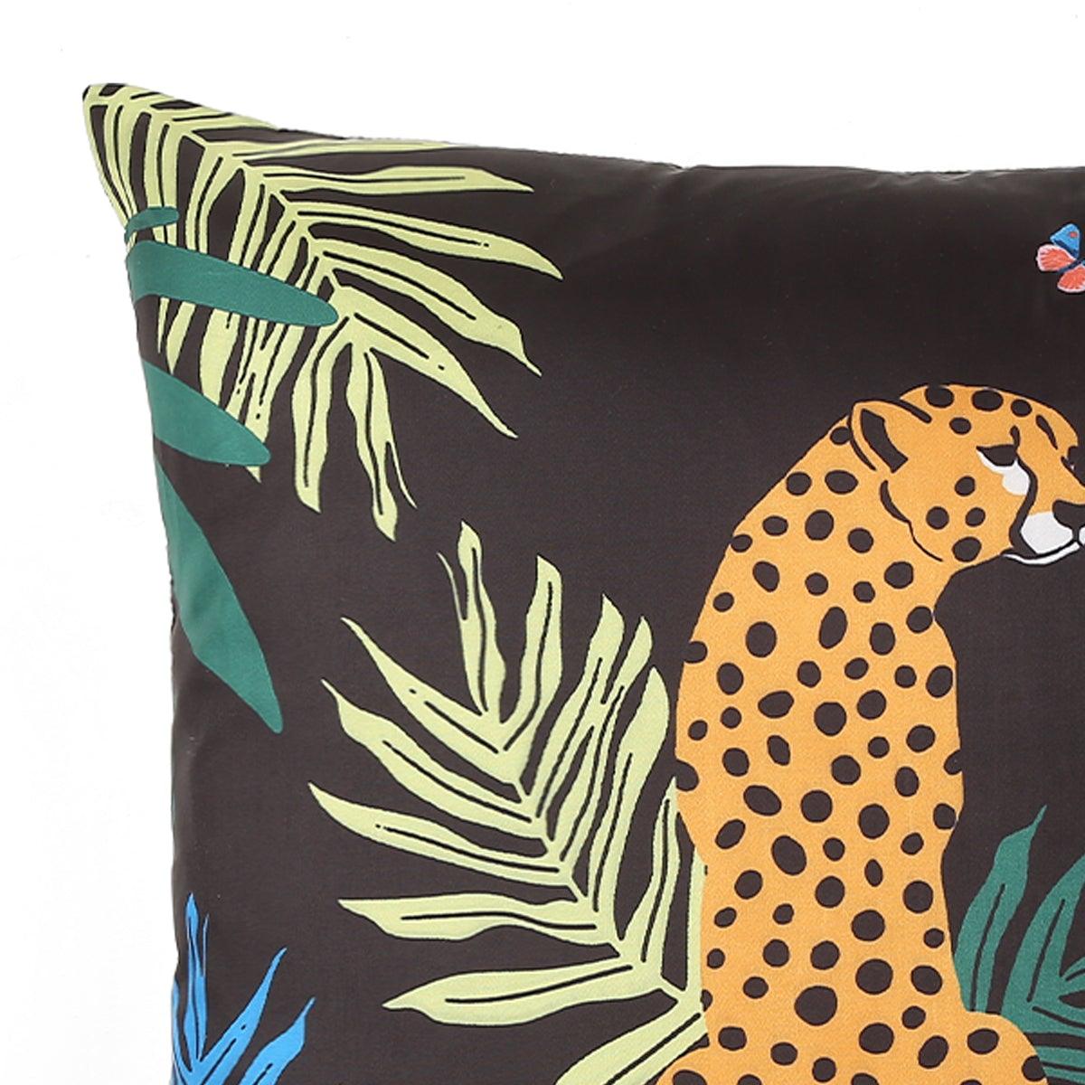 Della Cheetah Print Cushion Cover - Home4u