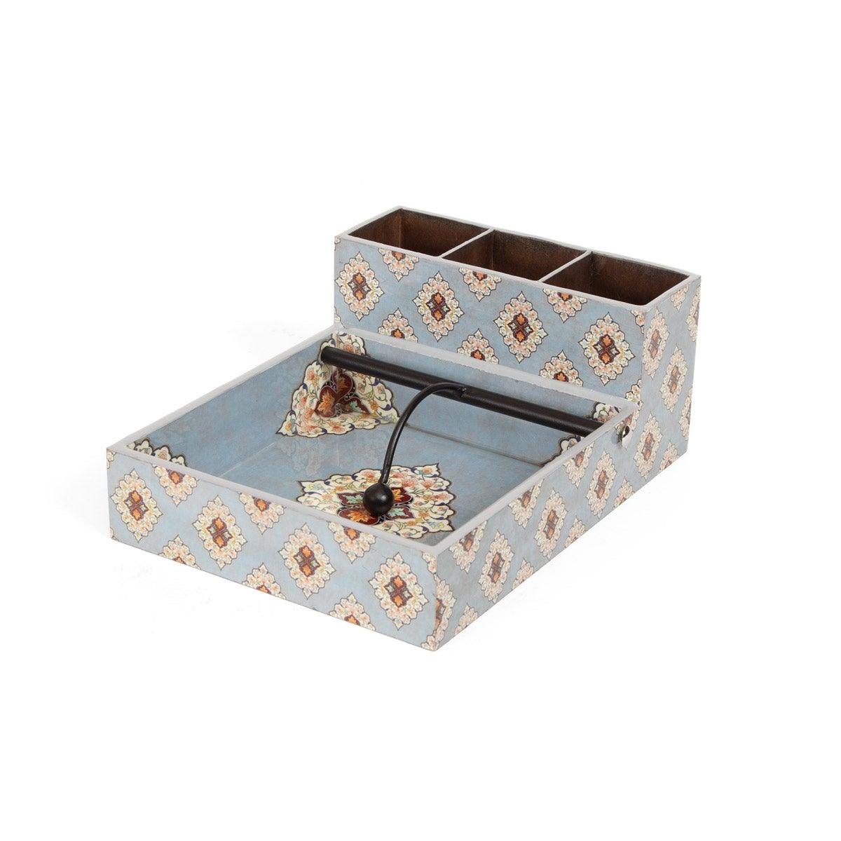 Florence Tissue with Cutlery Holder - Home4u