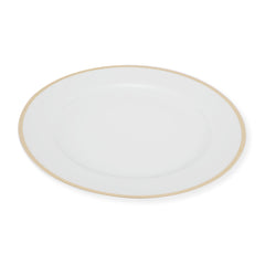 Versace White Medusa Meandre D'or Ceramic 12 Inch Service Plate