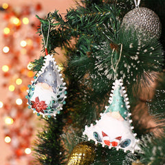 Fir Tree Decoration Hangings set of 2 - Home4u