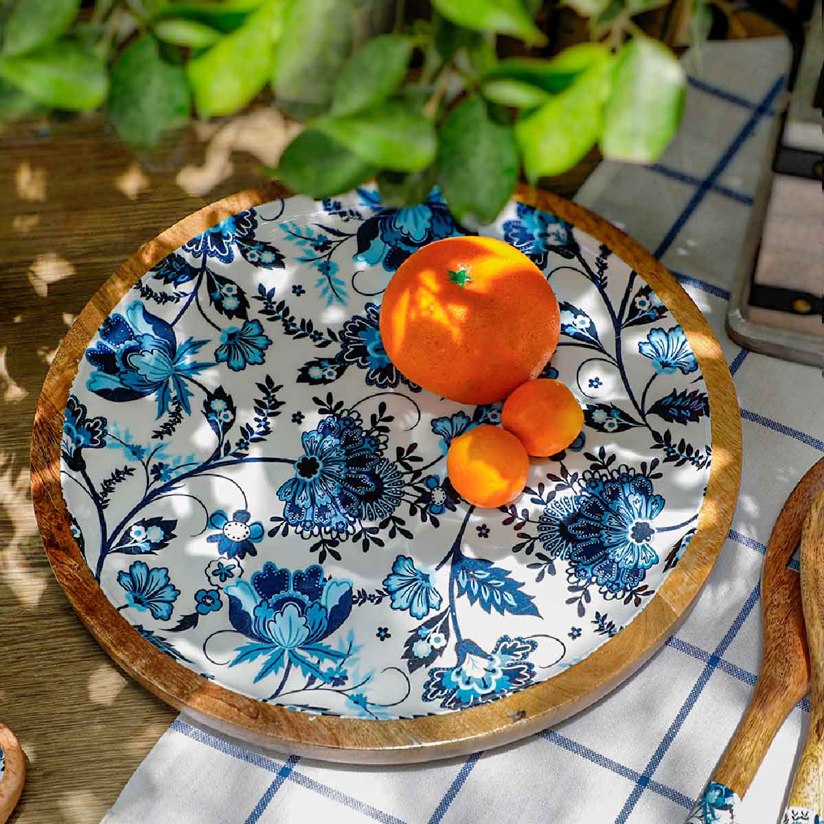 Amantra Wooden Platter Circular