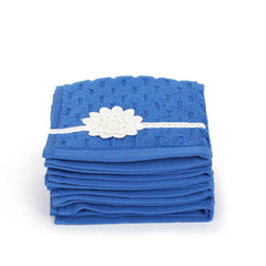 Cobalt Face Towel set of 4