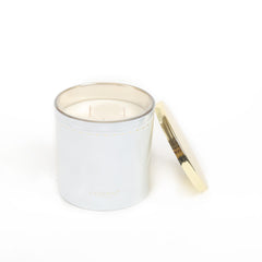 Ladenac Lui & Lei On Time 12 x 12 White Jar Candle