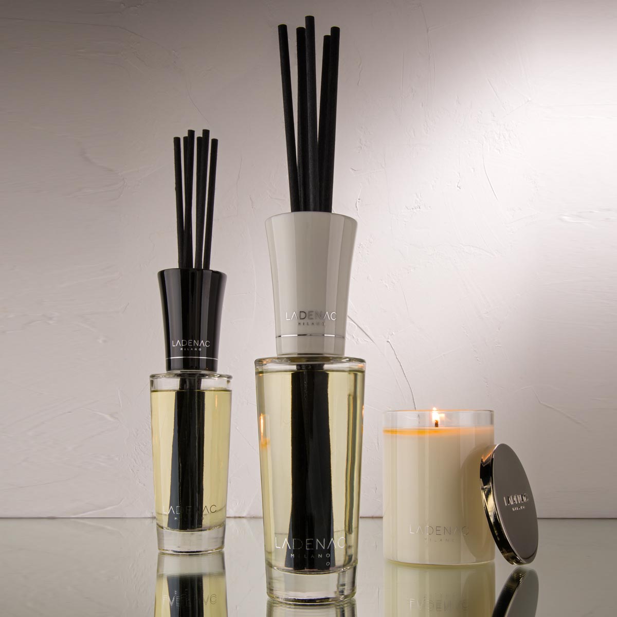 Ladenac Minimal Marin Frais Boisee Reed Diffuser With Ceramic Lid