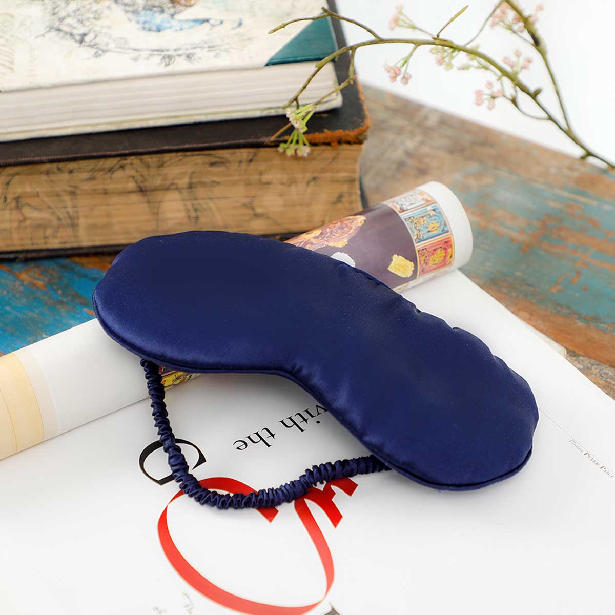 Zen Navy Blue Eye Mask