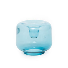 Z1872, Candle Holder Shiro D 122 mm Blue