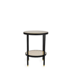 Clark 2-Tier Rattan Table