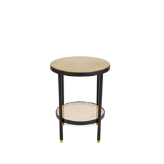 Clark 2-Tier Rattan Table