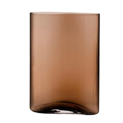 Nude Mist Glass Vase Caramel - Large