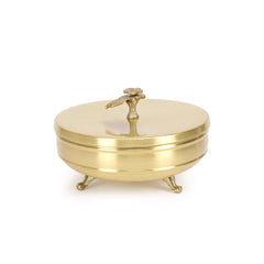 Aranka Hammered Brass Decorative Box Medium - Home4u