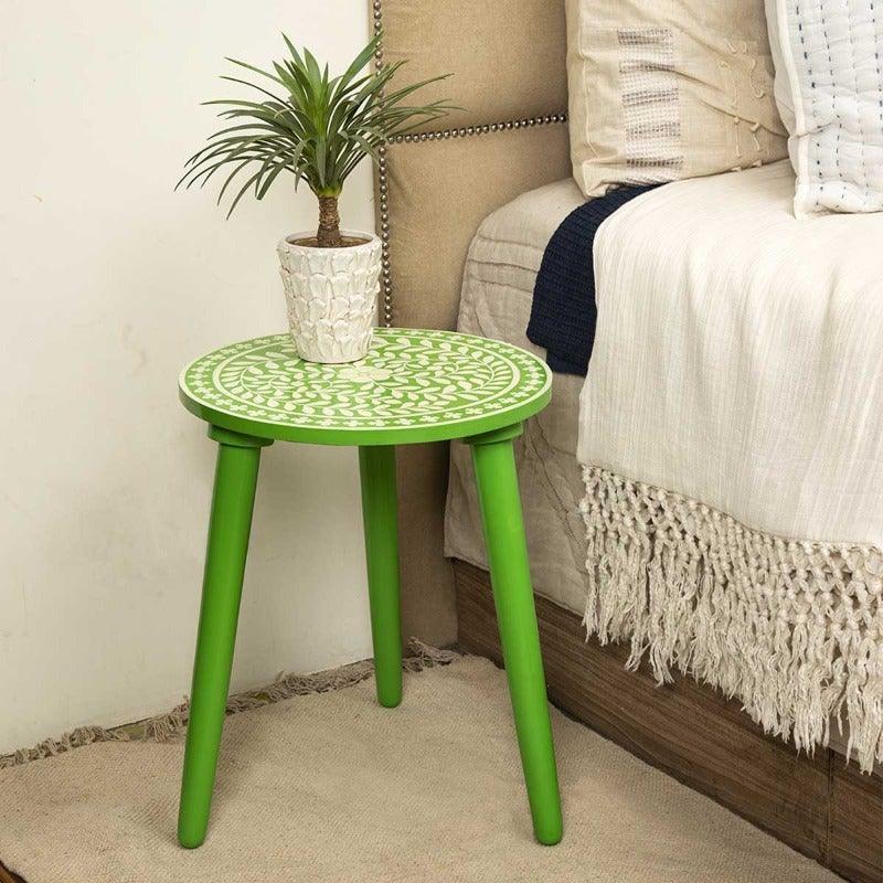 Banqueta Wood Green Stool